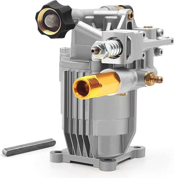 3000PSI Pressure Washer Pump 3/4" Shaft, Horizontal Power Washer Pump Replacement Universal Power Washer Pumps for Pressure Washer 2800-3000 PSI