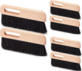 6 Pcs Concrete Trowel with Comfort Wood Handle, Wallpaper Brush Trowel for Concrete Texturing in Curbs Gutters Hard to Reach Areas, Multi-Use Wall Texturing & Wallpaper Smoothing Tool