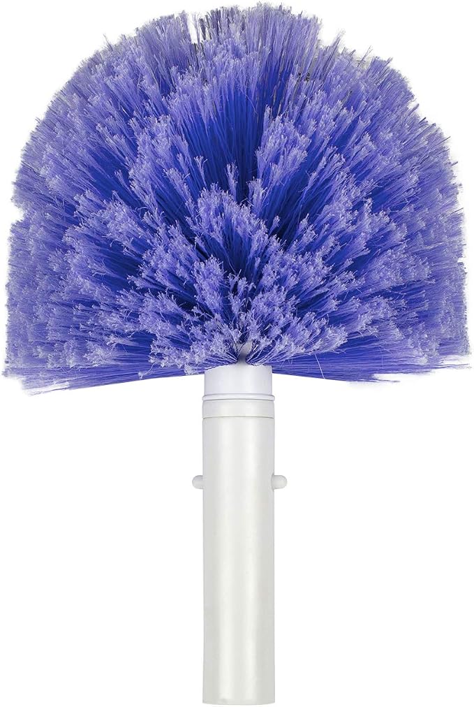 Poolmaster Cobweb Brush, Indoor and Outdoor Spider Web Remover for Ceilings, Corners, Patios and Pool Cages, Fits Standard Pole