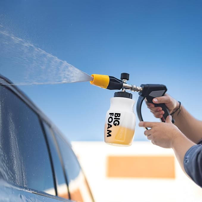 XPEL Foam Soap, 16 oz, pH-Balanced Car Wash Soap, Foam Cannon Soap Kit | Foaming car wash soap works with foam cannons, pressure washers, and foam guns and is safe for coated surfaces.