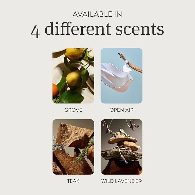 Drift Home Scent Diffuser Starter Kit - Plug in Adjustable Electric Aroma Diffuser for Home, Bedroom & Bathroom – Long Lasting Clean Fragrance, Non-Toxic, Pet Safe Freshener - Apple Picking
