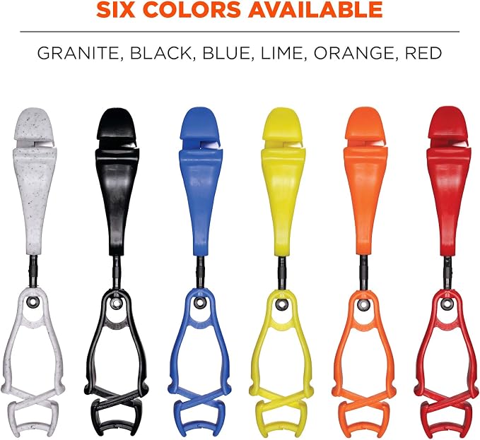 Ergodyne Squids 3420 Swiveling Glove Clip Holder with Dual Clips