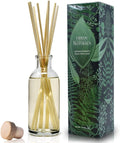 Reed Diffuser Set, Vanilla Lime - Bathroom Shelf Décor | Made with Essential Oils, Zesty Lime, Sweet Cane Sugar, Creamy Vanilla & Tonka Bean, Made in the USA