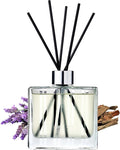 M&SENSE Reed Diffuser, Sandalwood Lavender, 7.04 oz Natural Essential Oil | Non-Toxic Organic, Long-Lasting Fragrance, Ideal for Living Room, Bedroom, Gifts for Women