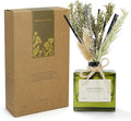 Reed Diffuser, 6.09 oz French Juniper Lavender Scent Diffuser with Sticks & Dried Flowers, 120 Days Long Lasting diffusers for Home, Elegant Fragrance for Bathroom Bedroom Decor Air Fresh