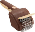 Electric Grill Brush for Outdoor Grill, Electric BBQ Grill Cleaner | Rechargeable Electric BBQ Grill Cleaning Stainless Steel Brush, Grill Scraper, BBQ Accessories Brown