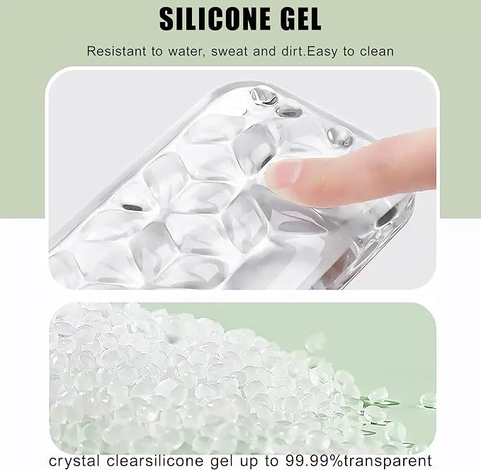 Mouse Pad with Wrist Rest, Soft Cloud Gel Keyboard Mouse Pad Set with Hand Wrist Support, Cute Non Slip Office Desk Accessories for Comfort/Pain Relief/Computer/Laptop (Pink Diamond)
