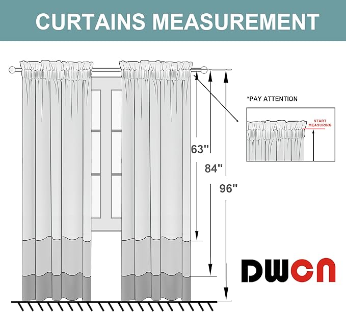 DWCN Christmas Red Blackout Curtains for Bedroom – Rod Pocket Thermal Insulated Energy Saving Drapes for Living Room and Bedroom, W 38 x L 54 Inch, 2 Panels