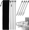 Bottles Bottles Bottles Bottle Holders Dishwasher 8pcs Dish Drying Rack Stainless Steel Insert Sticks Compatible for Soda Bottles Utensil Holder Utensil Holder Utensil Holder