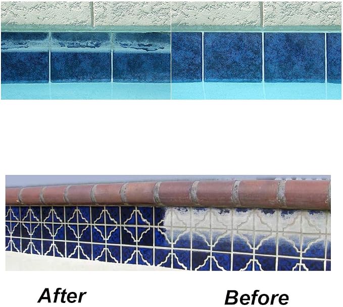 Pool Pumice Stone with EZ-Clip Handle to Reomve Erase Rust Stain Spot in Concrete Plaster Pool Spa and Calcium Deposit on Pool Tile
