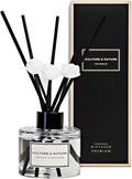 CULTURE & NATURE Reed Diffuser Set 4oz (120ml) Lime Basil & Mandarin Scented Diffuser with Sticks Home Fragrance Reed Diffuser for Bathroom Shelf Decor
