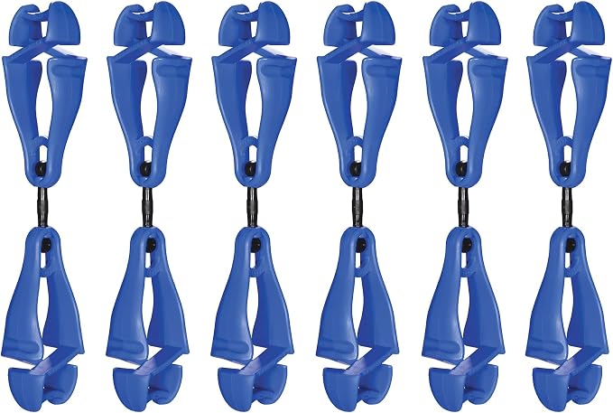 Ergodyne Squids 3420 Swiveling Glove Clip Holder with Dual Clips