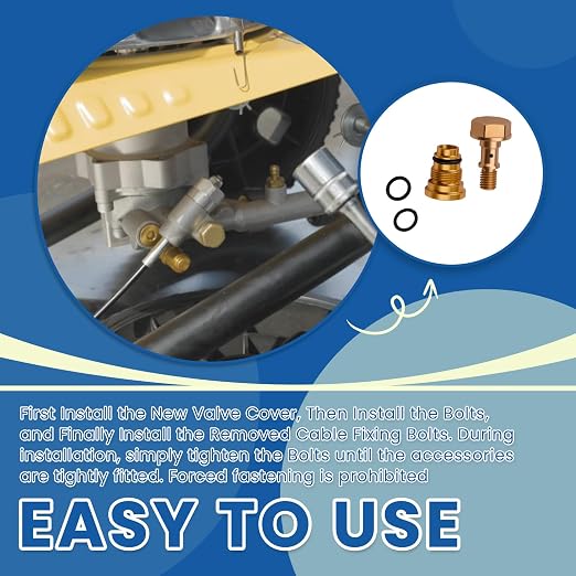 7115203BBK Bolt Replacement Kit Compatible with Cold Water Pressure Washer, Fits for DXPW3224, DXPW3224i, DXPW3324, DXPW3324i Pressure Washer Models