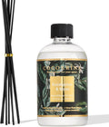 Reed Diffuser Refill Eucalyptus & Moss 10.14oz (300ml) with 8 Sticks - Premium Long-Lasting Floral Essential Oil, Home Fragrance for Bedroom, Bathroom Home Decor