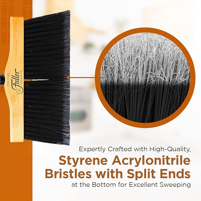 12” Upright Broom Head