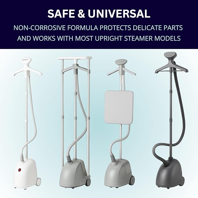 SALAV Garment Steamer Descaler/Decalcifier Packets for Mineral Deposits and Build-up Removal, Maintenance for Clothes Steamer, Use 1 Packet Every 4 Months, 3-pack