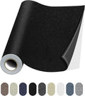 Fabric Repair Patches, 17X158 Inch Linen Repair Tape Self-Adhesive Fabric Patches Durable, DIY Large Linen Tape for Sofa, Couches, Furniture, Chair, Clothing （17X158 Inch, Black）