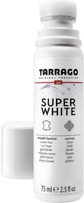 Tarrago Super White- Shoe Whitener Instant Cleaner for Sneakers with Applicator Tip for Leather Renew 75mL