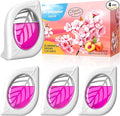 Air Freshener for Home, 4 Pack, Peach, Odor Eliminator for Small Area Closets Bathroom Pets Strong Odor, Up to 120 Days