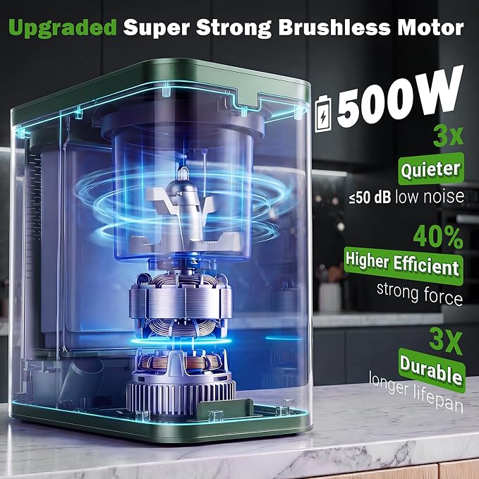 Growell 3.2L Smart Electric Composter, Countertop Food Waste Indoor Bin | Indoor Kitchen Compost,LED Display,Odorless & Low Noise,Auto-Cleaning,One-Touch Operation,Turns Waste to Fertilizer Quickly