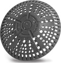 Shower Drain Hair Catcher, 5.5in Shower Hair Catcher Large Premium Silicone Drain Protector Strainer, Shower Drain Cover for Shower Room, Floor Drain, Bathroom Sink, Dark Grey