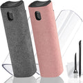 2 Pack Screen Cleaner Spray and Wipe for Laptop Monitor and Car Screens, Phone Touchscreen Mist Cleaning Kit for Cellphone, Tablet, PC, Computer, LCD, Eyeglass, iPhone, iPad, Mac Pro - Grey and Pink | Touchscreen Mist Cleaning Kit for Tablet, PC, Compu...