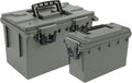 Sheffield 12713 Storage Bins With Lids, 2-Pack Stackable Storage Bins, Made in USA, Lockable and Water-Resistant Containers with Lids, Plastic Containers for Home, Classroom, and Dorm