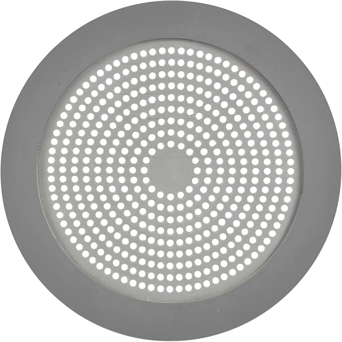 Danco 11040P Bathroom Sink Hair Catcher, Bathtub Drain Protector, Sink and Tub Strainer, 2-Pack