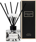 CULTURE & NATURE Reed Diffuser Set 4oz (120ml) Vanilla Scented Diffuser with Sticks Home Fragrance Reed Diffuser for Bathroom Shelf Decor