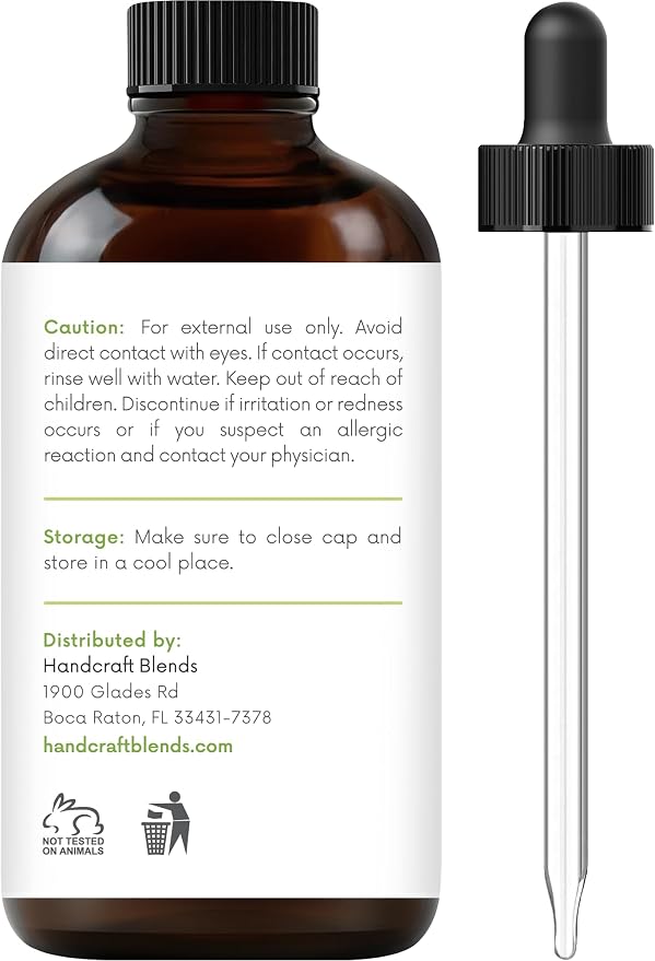 Handcraft Blends Bergamot Essential Oil – 1 Fl Oz – 100% Pure and Natural – Premium Grade Essential Oil for Diffuser and Aromatherapy, Skin, Massage, Candle and Soap Making Fragrance