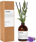 Reed Diffuser Set, Lavender Scent, 3.4 fl oz, Home Fragrance Reed Diffuser for Bathroom & Bedroom Decor