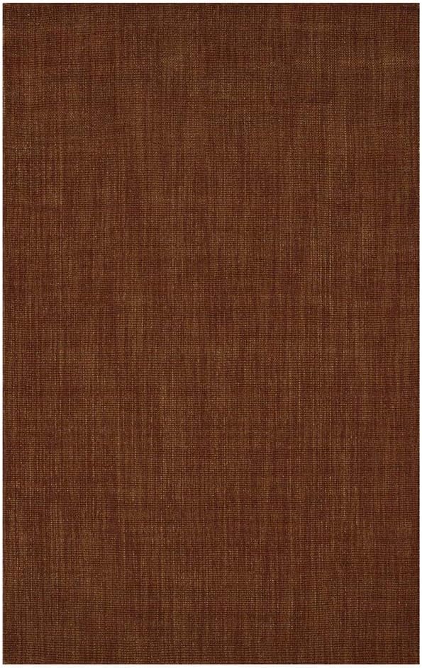 Plow & Hearth Dalton 2x3'6" Fireproof Hearth Rug | Paprika | Wool Blend Fireplace Mat | Protect Home Décor Hardwood Floor and Carpet from Sparks and Embers Wood Stove