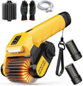 5000mAh 350 Mins Runtime Electric Rotary Grill Brush G2, 800RPM Powerful Outdoor Automatic Grill Cleaning Brush, 304 Stainless Steel No Bristle Shedding Cordless BBQ Cleaner