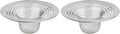 Danco 88820 2 in. Mesh Bathroom Lavatory Sink Strainer, Stainless Steel (Pack of 2)
