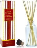 Reed Diffuser Set, Gingerbread Cookie - Bathroom Shelf Décor | Warm Vanilla, Nutmeg, Cinnamon & Ginger, Made in the USA