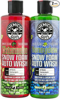 Chemical Guys, Snow Foam Wash Bundle, Foam Cannon, Gun & Two Soaps, 16 oz | Foam cannon and foam gun with watermelon and honeydew snow foam soaps, safe on wax, sealant and ceramic