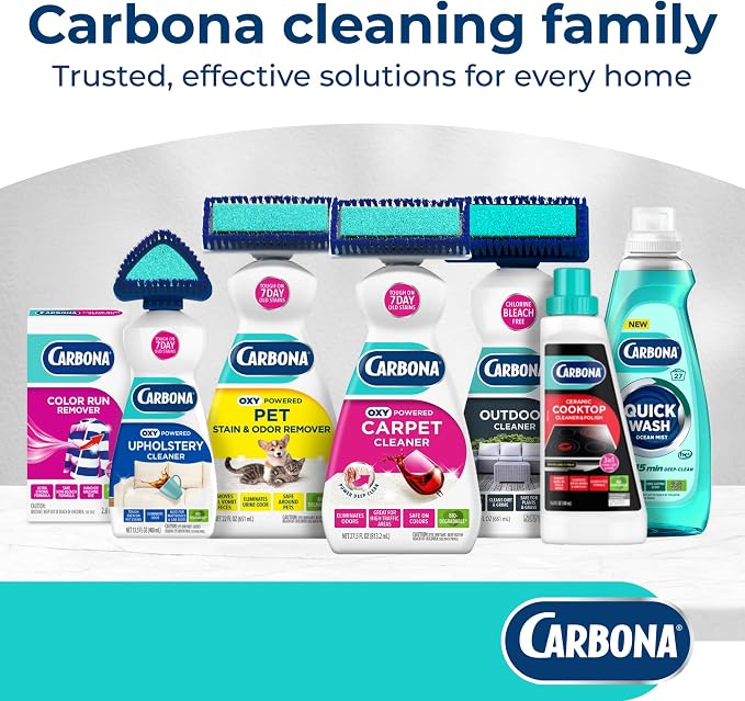 Carbona Oven Rack & Grill Cleaner | Eliminates Thick Grease & Build-Up | Griddle & BBQ Cleaning Solution | 16.8 Fl Oz, 2 Pack