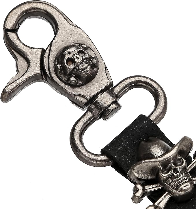 Heavy Duty Glove & Hat Clip with Carabiner, All-Metal Spring Clamp Work Glove Holder for Tool Belt, Harness, Backpack