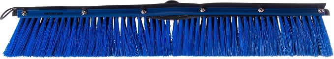 SPARTA Sweep Complete Floor Sweep with Squeegee for Catering, Buffets, Restaurants, Stainless Steel, 24 Inches, Blue - (Pack of 6)