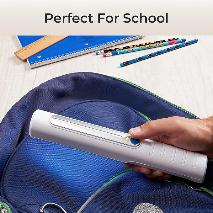 UV Sanitizer Wand - Portable UV Light Sanitizer for Room and Travel - 99.99% Ultraviolet Sanitizing Light, Handheld UV Sanitizing Lamp