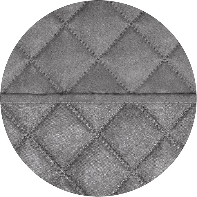 PureFit Reversible Quilted Sofa Cover, Water Resistant Slipcover Furniture Protector, Washable Couch Cover with Non Slip and Elastic Straps for Kids, Dogs, Pets (Chair, Gray/Gray)