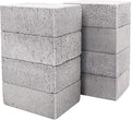 8 Pack Grill Brick Griddle Stone Pumice Cleaning Block | Commercial grade cleaner for oven, stove, BBQ grill, cookers, frying pans, racks and flat tops