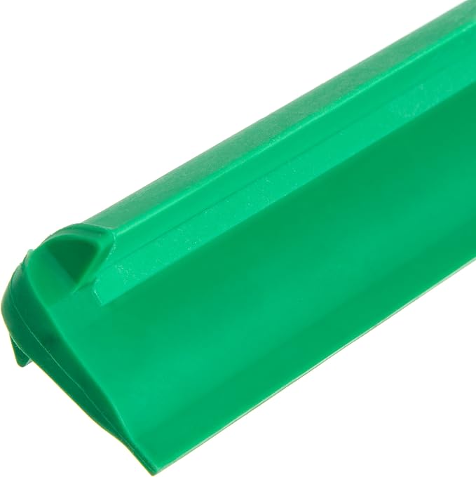 SPARTA 3656709 Plastic Floor Squeegee, Shower Squeegee, Heavy Duty Squeegee with Rubber Blade for Windows, Glass, Shower Doors, Floors, Windshields, 20 Inches, Green, (Pack of 6)