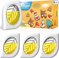 Air Freshener for Home, 4 Pack, Gingerbread, Odor Eliminator for Small Area Closets Bathroom Pets Strong Odor, Up to 120 Days