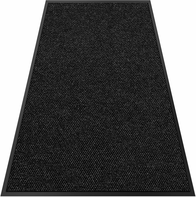 3′ x 36′ Front Door Mat Indoor Outdoor Entrance, Commercial Floor Mat Heavy Duty Dirt Trapper Entryway Doormat, Custom Size Non Slip Rubber Backing Welcome mat, Door Mat for High Traffic Area