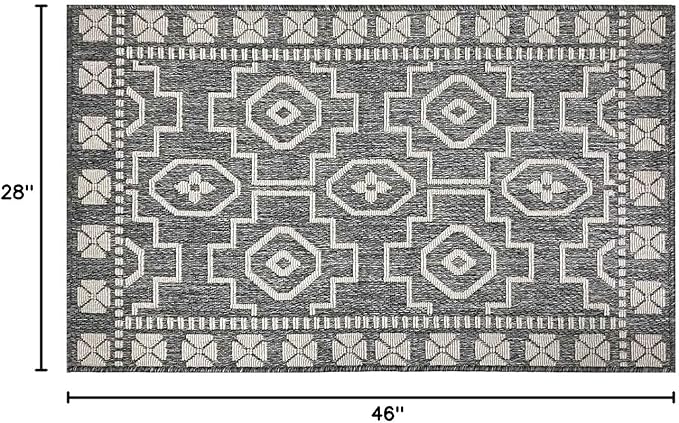 Pilgrim Home and Hearth 19651-1 Area Rugs, 46" x 28", Beautiful