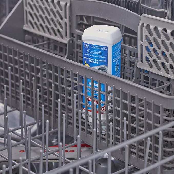 Glisten Dishwasher Magic Machine Cleaner & Disinfectant 2-Pack and Cooktop & Kitchen Cleaning Pads