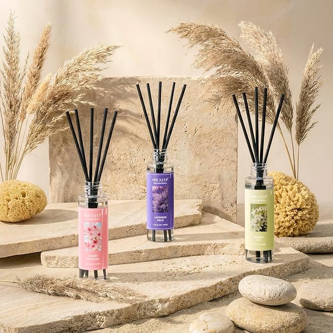 Reed Diffuser Oil Refill/Lavender Field/3.38 oz / 1 Pack/Air Freshener & Aromatherapy Essential Oil Blend for Home Fragrance – Scented Refill Oil for Bathroom, Bedroom & Home Decor