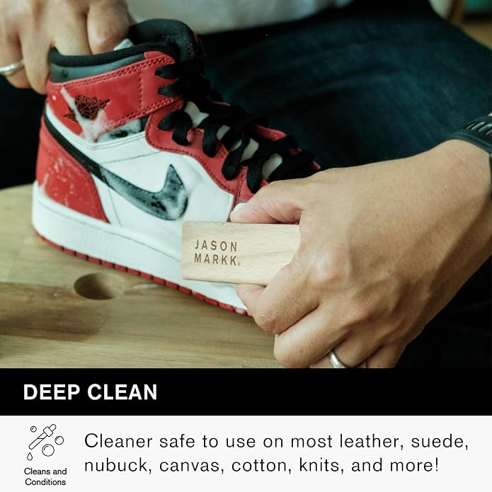 Jason Markk Essential Kit & Repel Spray, Shoe Cleaner, 3-Piece Set for Footwear