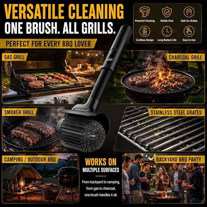 Electric Grill Brush Replace Head